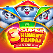 3 Super Hungry Pandas: Hold and Win