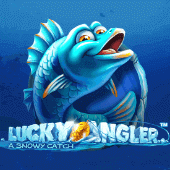 Lucky Angler: A Snowy Catch